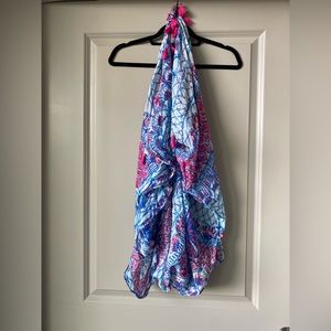 Lily Pulitzer Patterned Scarf